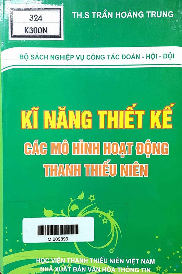 Kỹ năng thiết kế các mô hình hoạt động thanh thiếu niên