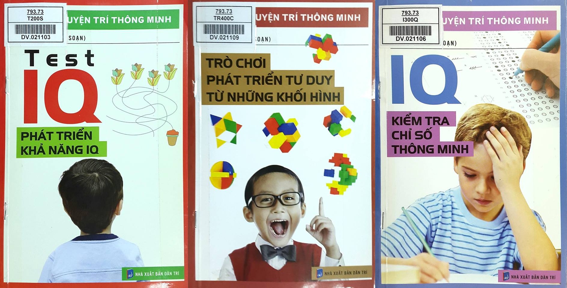 Bộ sách:  “Tủ sách luyện trí thông minh”
