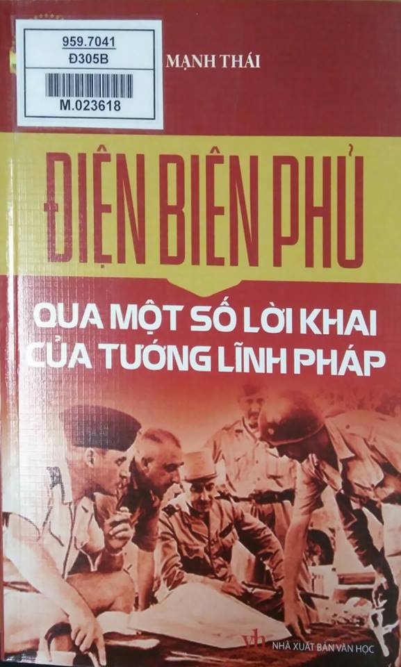 Điện Biên Phủ qua lời khai của tướng lĩnh Pháp