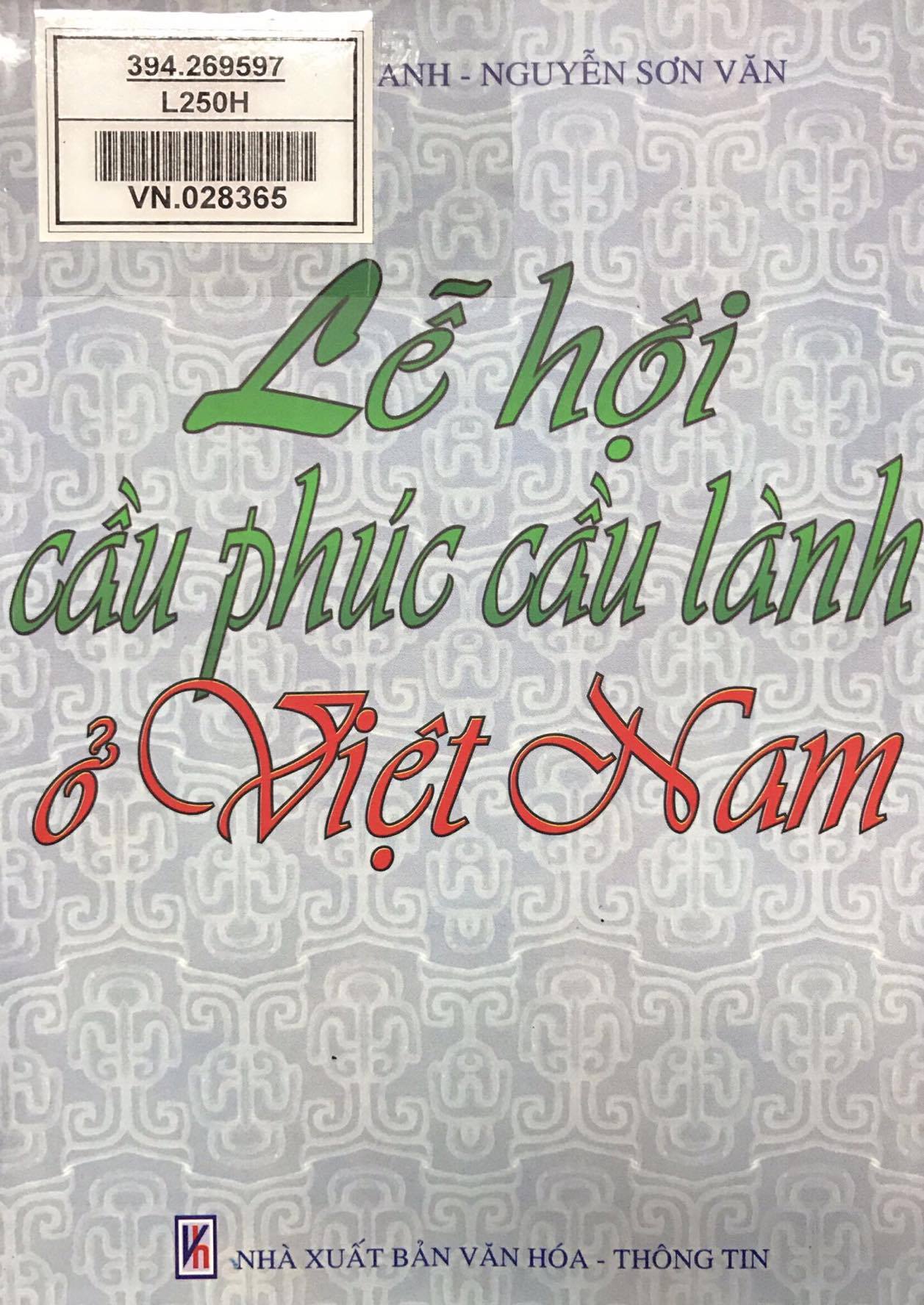 Lễ hội cầu phúc cầu lành ở Việt Nam