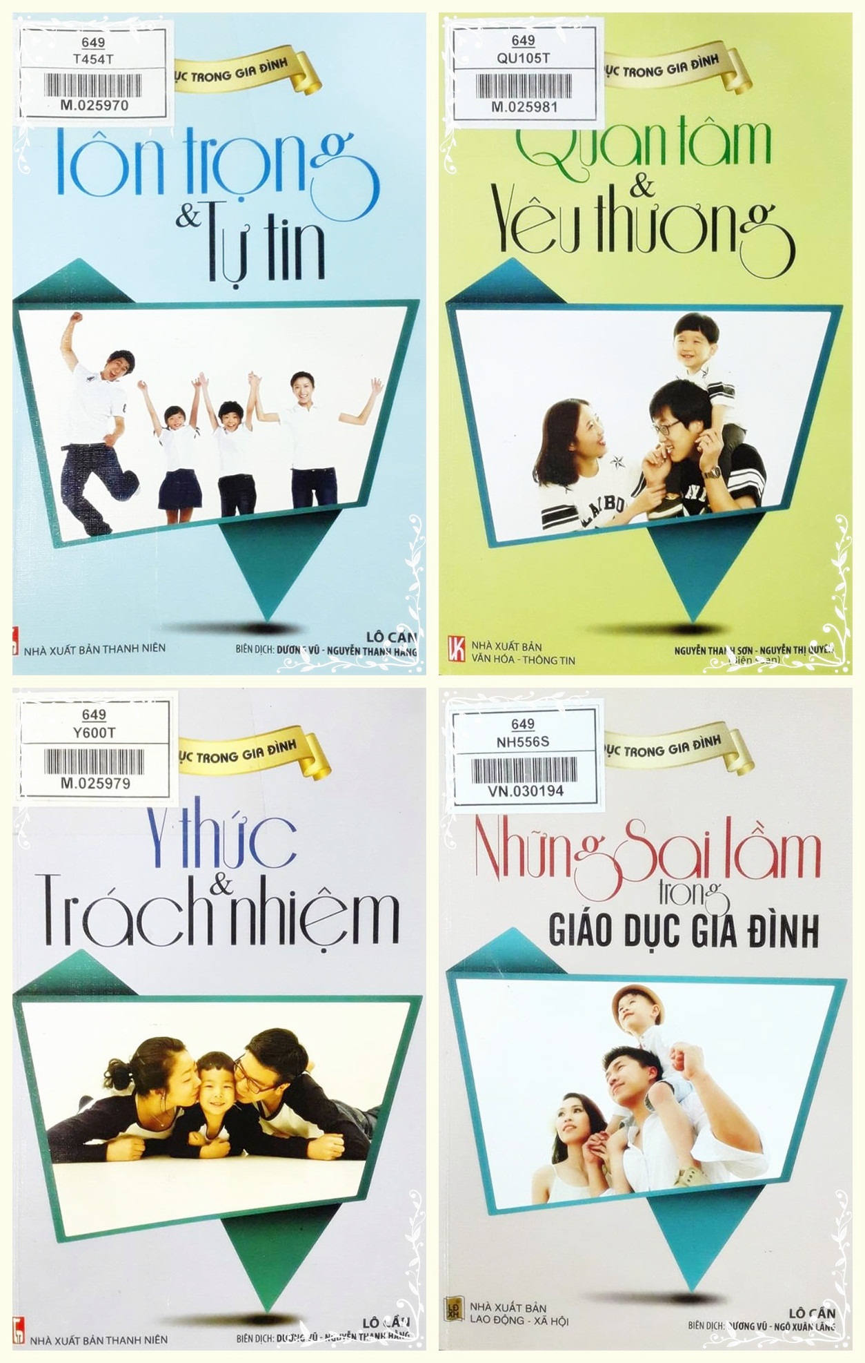 Bộ sách:  Giáo dục trong gia đình