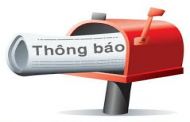 Thông báo Lịch mở cửa phòng báo xuân Giáp Ngọ năm 2014
