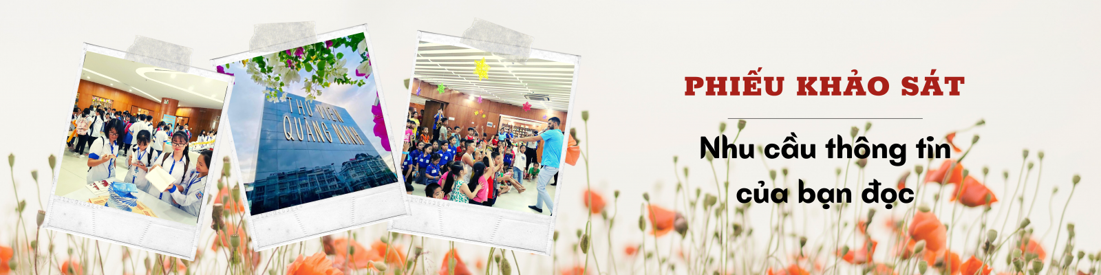 Phiếu khảo sát nhu cầu thông tin của bạn đọc thư viện tỉnh Quảng Ninh