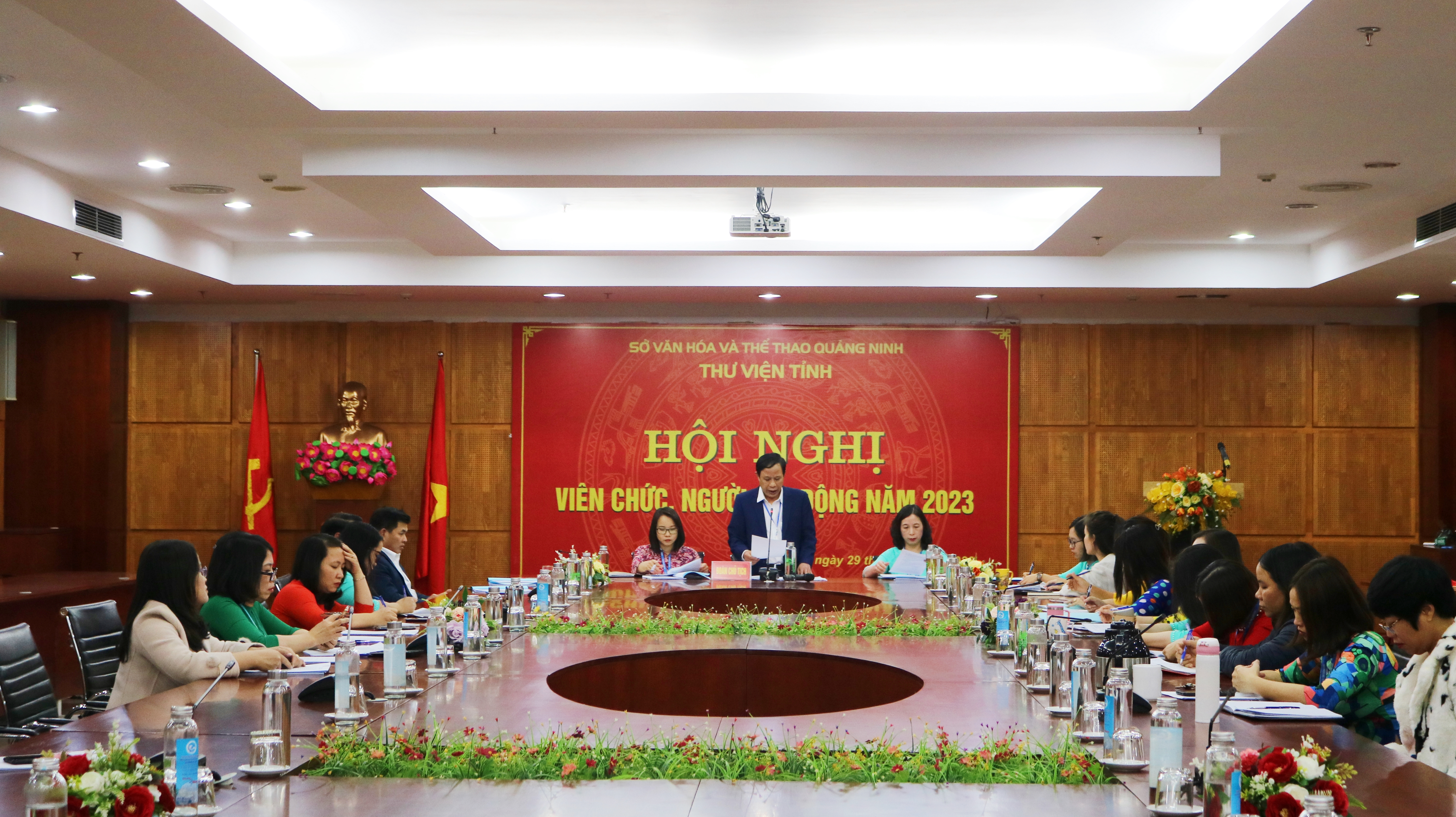Thư viện tỉnh Quảng Ninh tổ chức Hội nghị viên chức, người lao động năm 2023