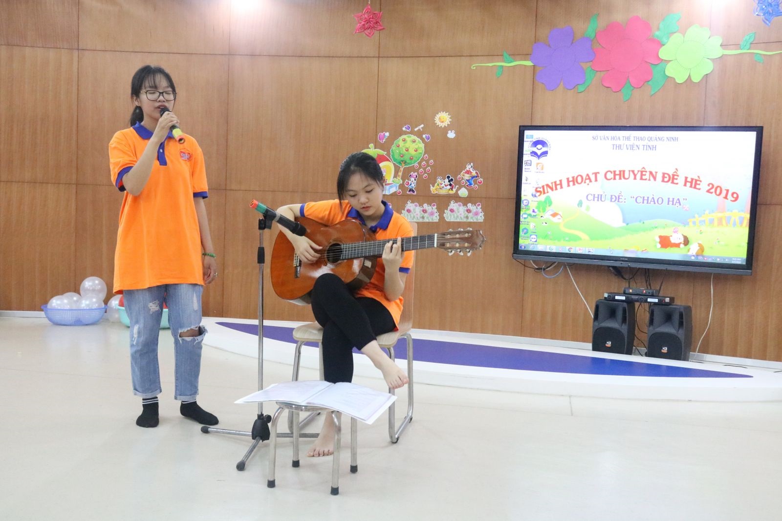 Thư viện tỉnh Quảng Ninh tổ chức sinh hoạt chuyên đề thiếu nhi Chủ đề: Chào Hạ 2019