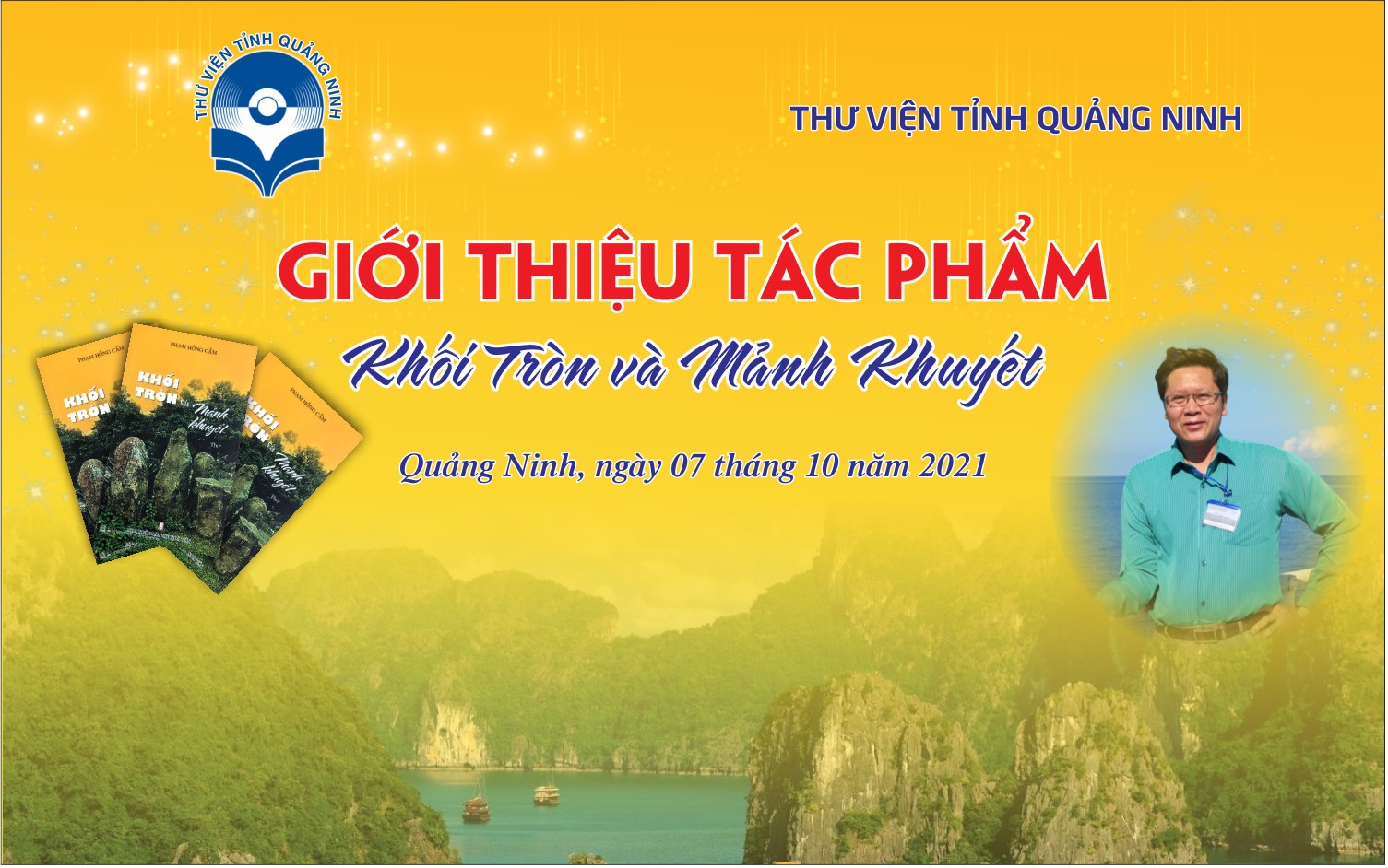 Thông báo Chương trình giới thiệu tác phẩm thơ “Khối tròn và mảnh khuyết” của tác giả Phạm Hồng Cẩm