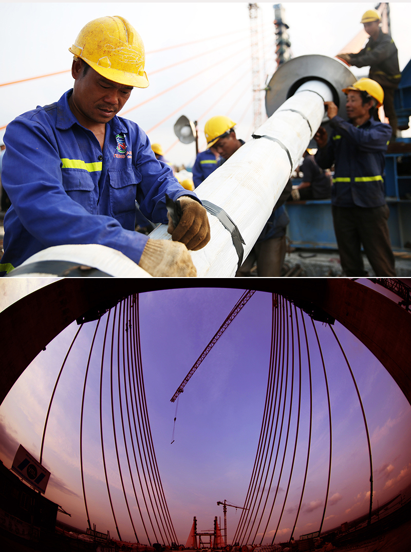 Cầu Bạch Đằng trước ngày hợp long