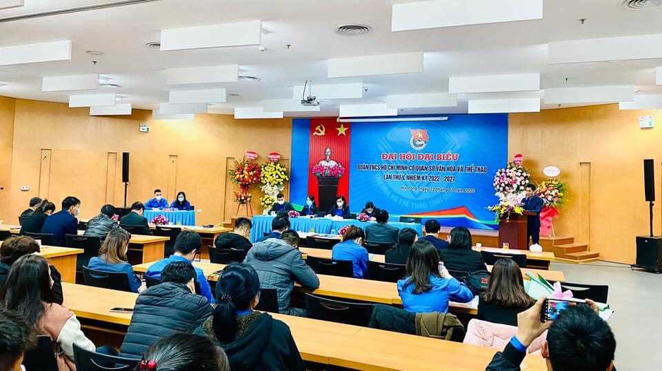 Đại hội đại biểu Đoàn TNCS Hồ Chí Minh cơ quan Sở Văn hóa và Thể thao lần thứ V, nhiệm kỳ 2022–2027