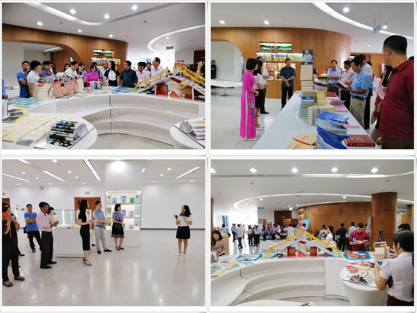 Trưng bày giới thiệu sách Tuần lễ hưởng ứng học tập suốt đời năm 2018