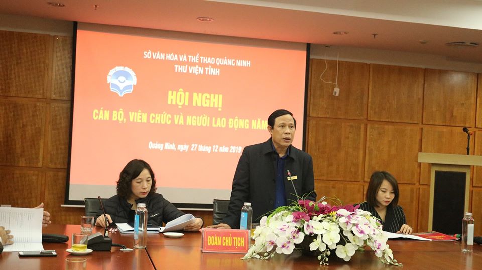Hội nghị Cán bộ, viên chức và người lao động Thư viện tỉnh Quảng Ninh năm 2020