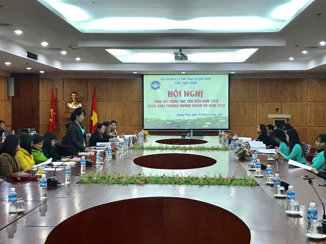 Hội nghị tổng kết công tác Thư viện năm 2018. Triển khai phương hướng, nhiệm vụ năm 2019.