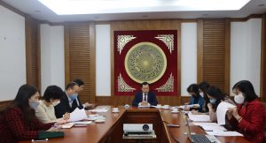 Họp triển khai xây dựng Quy tắc ứng xử nghề thư viện