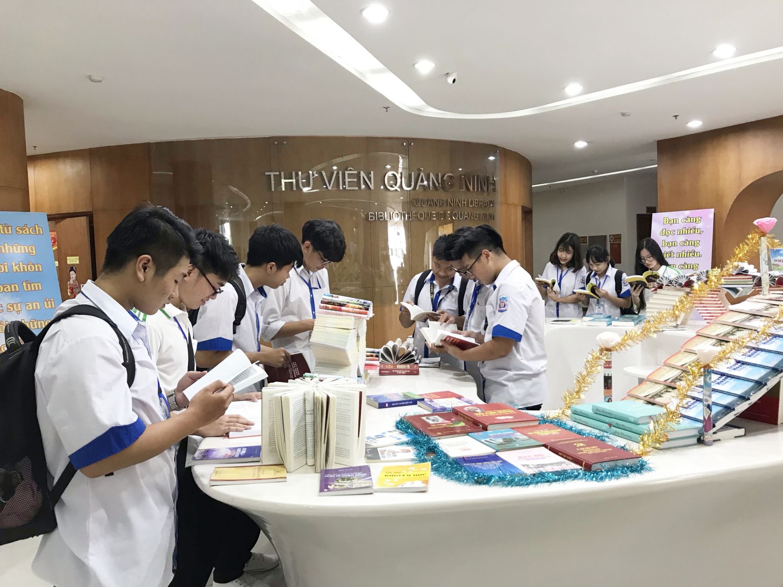 Thư viện tỉnh Quảng Ninh: Thông tin trước ngày Hội Sách Việt Nam lần thứ 6 năm 2019