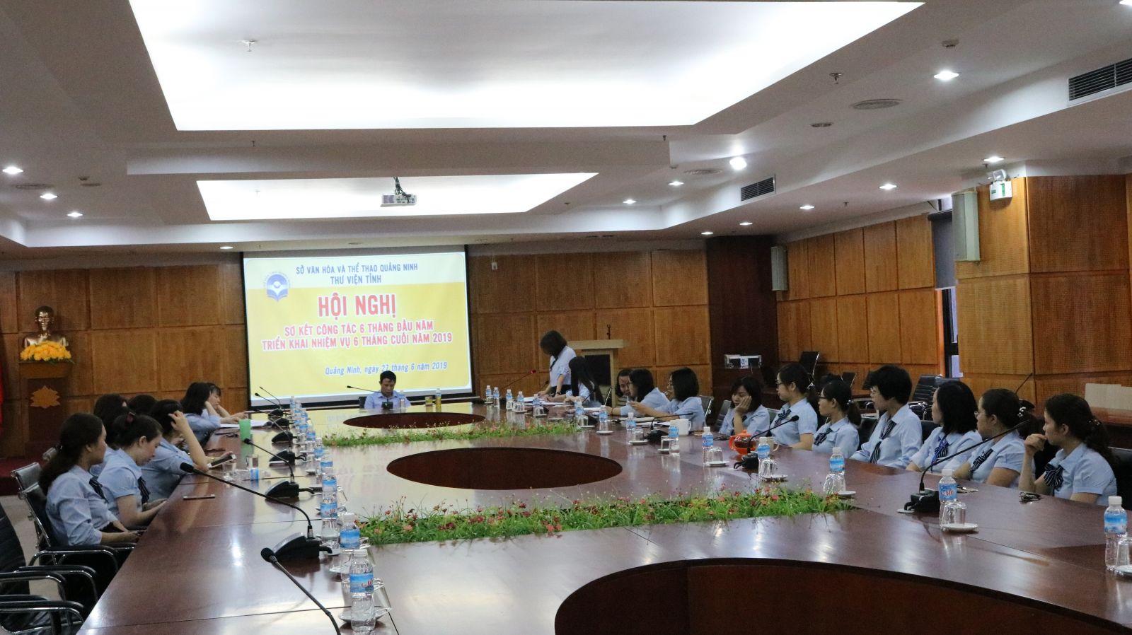 Thư viện tỉnh tổ chức Hội nghị Sơ kết 6 tháng đầu năm, triển khai nhiệm vụ 6 tháng cuối năm 2019