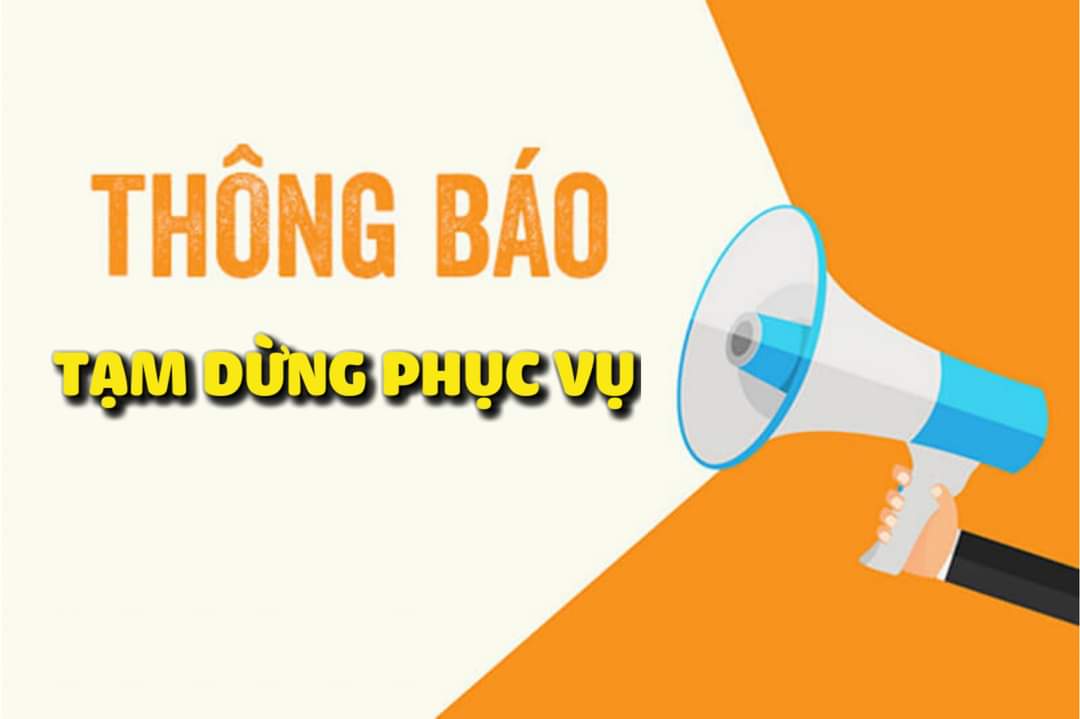 THÔNG BÁO Về việc tạm dừng phục vụ bạn đọc và khách tham quan