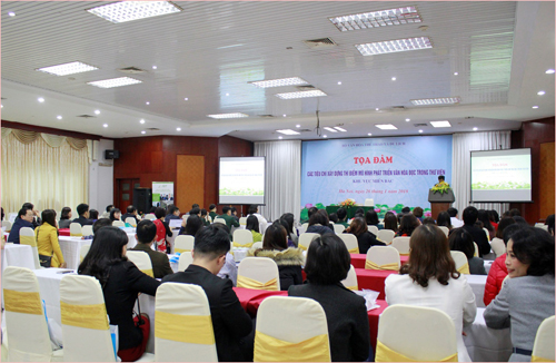 Toạ đàm “Các tiêu chí xây dựng thí điểm mô hình phát triển văn hoá đọc trong thư viện”