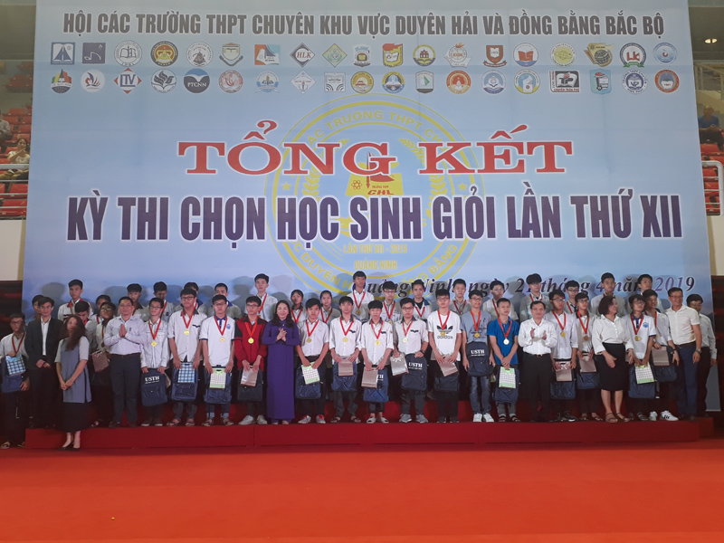 64 thí sinh Quảng Ninh đoạt giải tại Kỳ thi chọn học sinh giỏi lần thứ XII