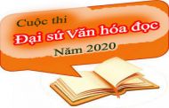 Kế hoạch tổ chức cuộc thi Đại sứ Văn hóa đọc năm 2020