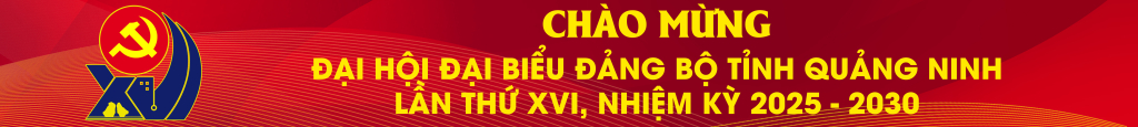 CHÀO MỪNG ĐẠI HỘI ĐẠI BIỂU ĐẢNG BỘ TỈNH QUẢNG NINH 